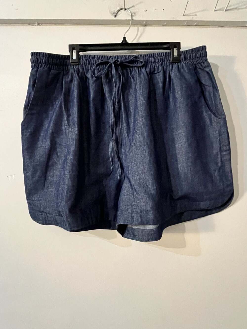 Cotton Bleu Curvy Denim Drawstring Pull-On 010-059